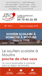 Mobile Screenshot of moulins.abc-coursparticuliers.com