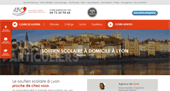 Desktop Screenshot of lyon.abc-coursparticuliers.com