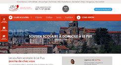 Desktop Screenshot of lepuy.abc-coursparticuliers.com